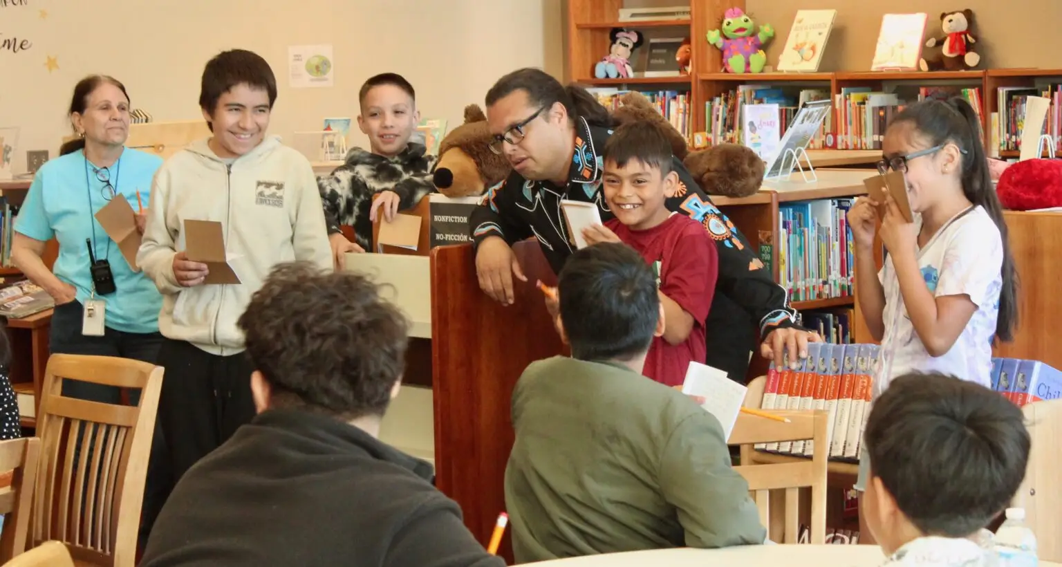 Fifth-grade students at Ramirez Thomas Elementary share their poetry.